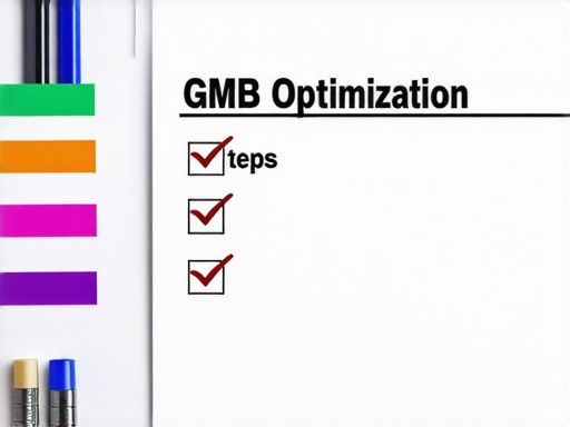 Checklist for GMB optimization steps